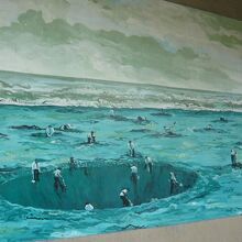 六本木ストリートペインティングの壁画です。斬新なアイディア