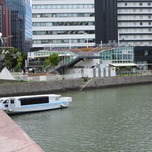 水上公園遠景(中洲側から)
