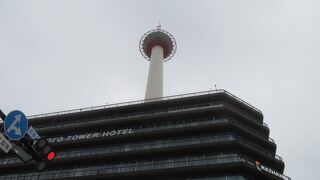 京都駅のランドマークです