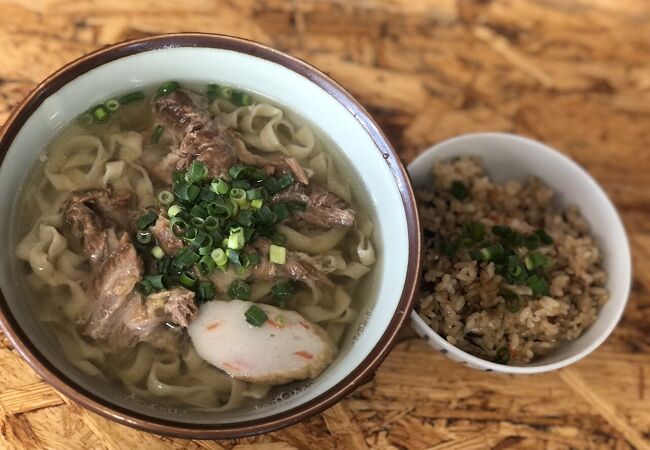 自家製麺がおいしい