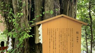 水の神様を祀っている神社です。