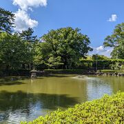 豊国神社を中心とした公園