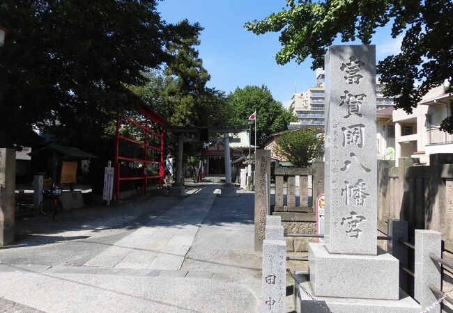 名所江戸百景にも描かれた場所