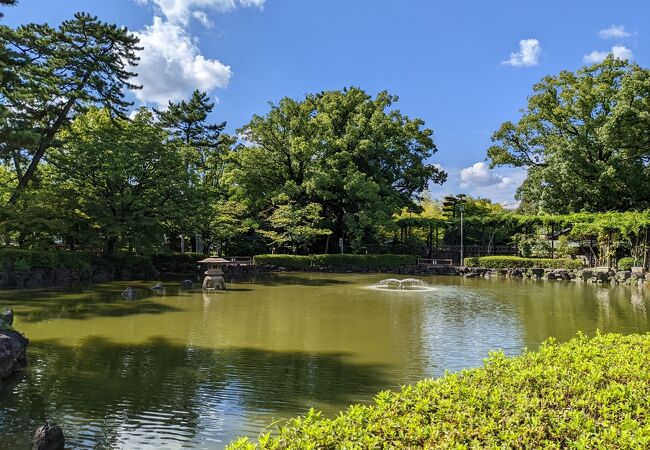 豊国神社を中心とした公園