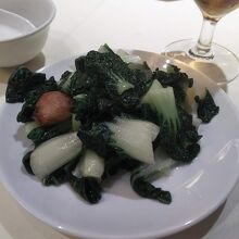 シャキシャキなのに味しっかり　お店ならでは