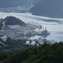 舞鶴海軍工廠の末裔たるＪＭＵ造船所にＤＤＧ－１７５みょうこう