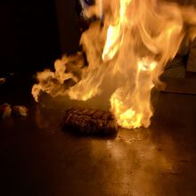 しっかりフランベ