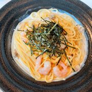 10階にあるので見晴らしが良い、美味しいパスタ店♪