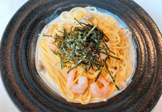 10階にあるので見晴らしが良い、美味しいパスタ店♪