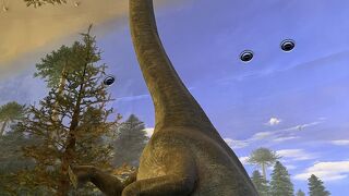 恐竜の大きさや迫力が体感できました