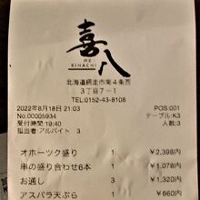 食べるの夢中で店の写真を忘れた