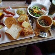 朝ご飯もめちゃくちゃ美味しい