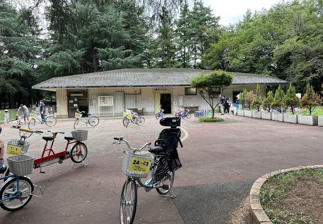 ここから代々木公園自転車