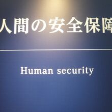 緒方貞子氏が訴えたかったのは、人間の安全保障の分野でしょう。