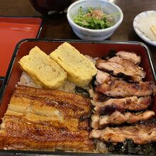 うなぎ、焼き鳥？卵