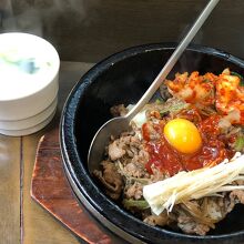 石焼カルビビビンパ850円