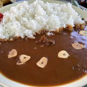 かき氷が有名だけどカレーが美味しい