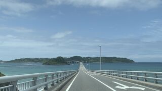 角島に渡る、角島大橋