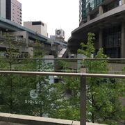 汐留エリアの巨大複合都市