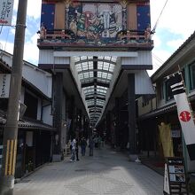 商店街の入口