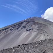 宝永山から見上げる富士山は圧巻！行ってよかったプリンスルート