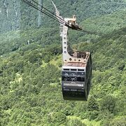 日本初の2階建てロープウェイ