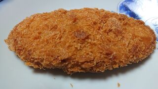 コーンたっぷりのコロッケでした