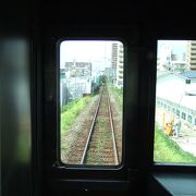 松山駅は高架工事中