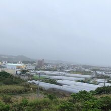 店内からの眺め