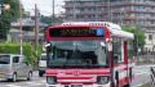 石山寺駅で降りて横断歩道を渡ったらちょうどバス停がありました