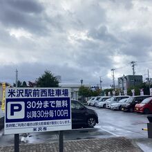 駅前30分無料パーキング