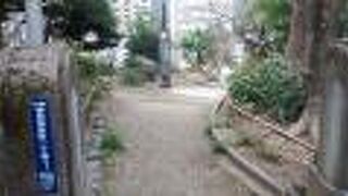 公園内の勾配が急