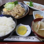 しょうが焼き定食、リニューアル！