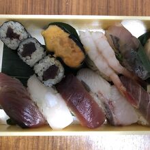 お土産潮にぎり