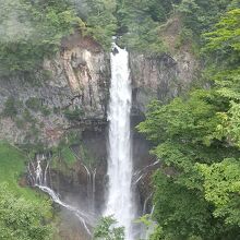 無料の観瀑台から