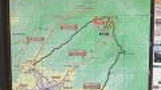 ロープウェイで、近道ができる紅葉谷コース