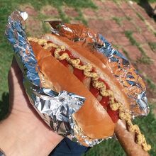 豚ドッグは450円