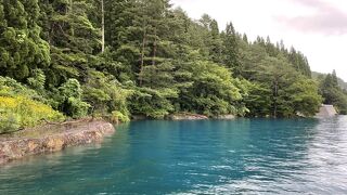 天気が悪くても水の綺麗さがわかりました