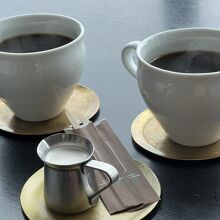 たっぷりのコーヒーが嬉しい