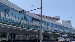 都会の隣の空港