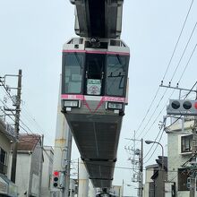 大船と江の島を結ぶピンクリボン号