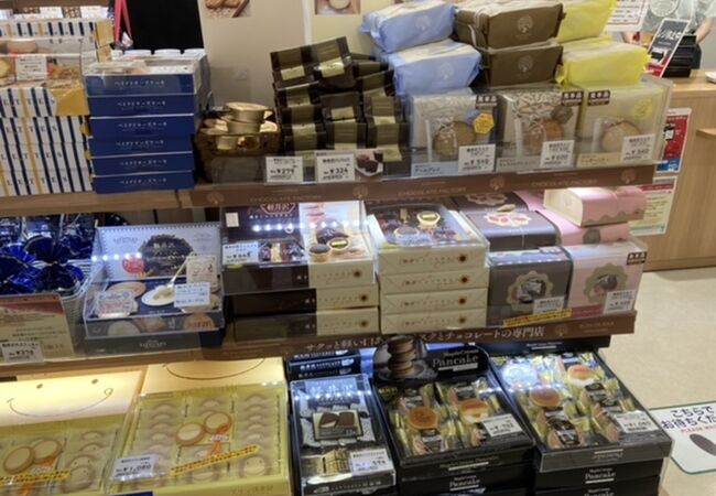 お菓子系の長野土産の店