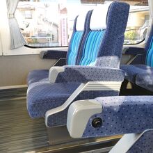 座席も新しくなっています