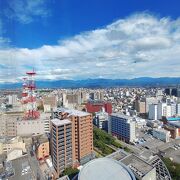 展望塔利用目的なら駐車場１時間無料