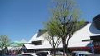 広い敷地の道の駅