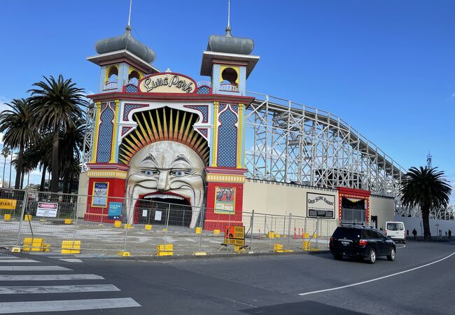 歴史ある遊園地