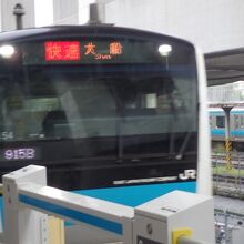 先頭車両