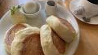 ふわっふわのパンケーキ