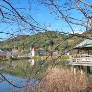 須磨寺大池のまわりにある公園