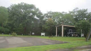 蒸気機関車Ｄ５１が展示